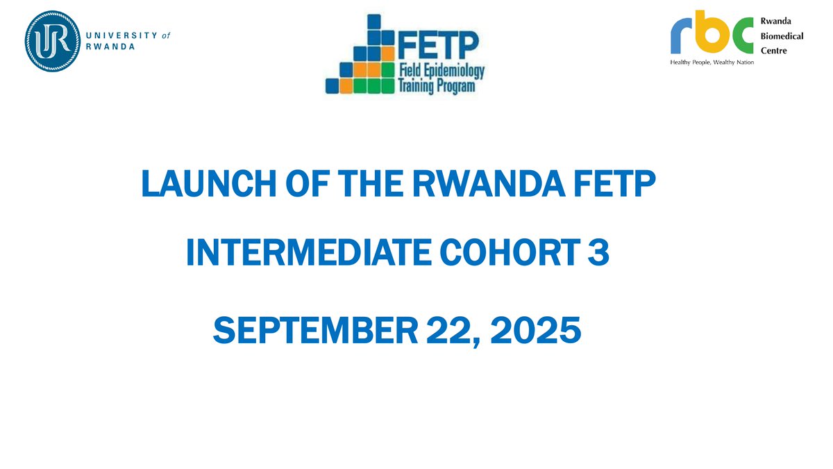Rwanda Field Epidemiology Training Program🇷🇼 tweet media