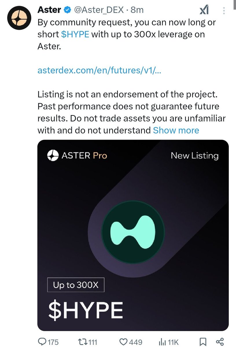 CryptoRohit07's tweet photo. $ASTER Roast $HYPE 🤣🔥
@HyperliquidX Said : You Can Long/Short $ASTER with 3X Leverage
@Aster_DEX Said: You Can Long/Short $HYPE With 300x Leverage
#Aaster #Hype #deprem #sstvi https://t.co/sIoYaeLBfJ