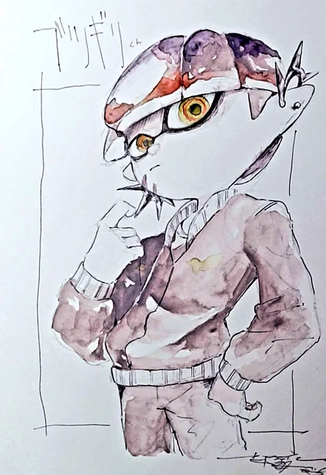 カフェイン中毒さん()が、サプライズでくださったうちのボーイ。嬉しすぎたのでこちらでもあげときます。ありがとうございました!かわいいねぇ。※掲載許可済み