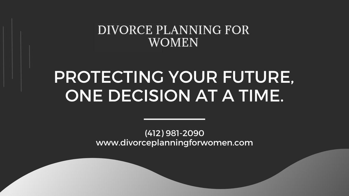 🚨 Divorcing? Don’t let financial mistakes cost your future. Adair Divorce Financial Planning helps women make smart money decisions during divorce. 💼💡

👉 Avoid common pitfalls: divorceplanningforwomen.com/common-mistake…

📞 (412) 981-2090

#DivorcePlanning #CDFA