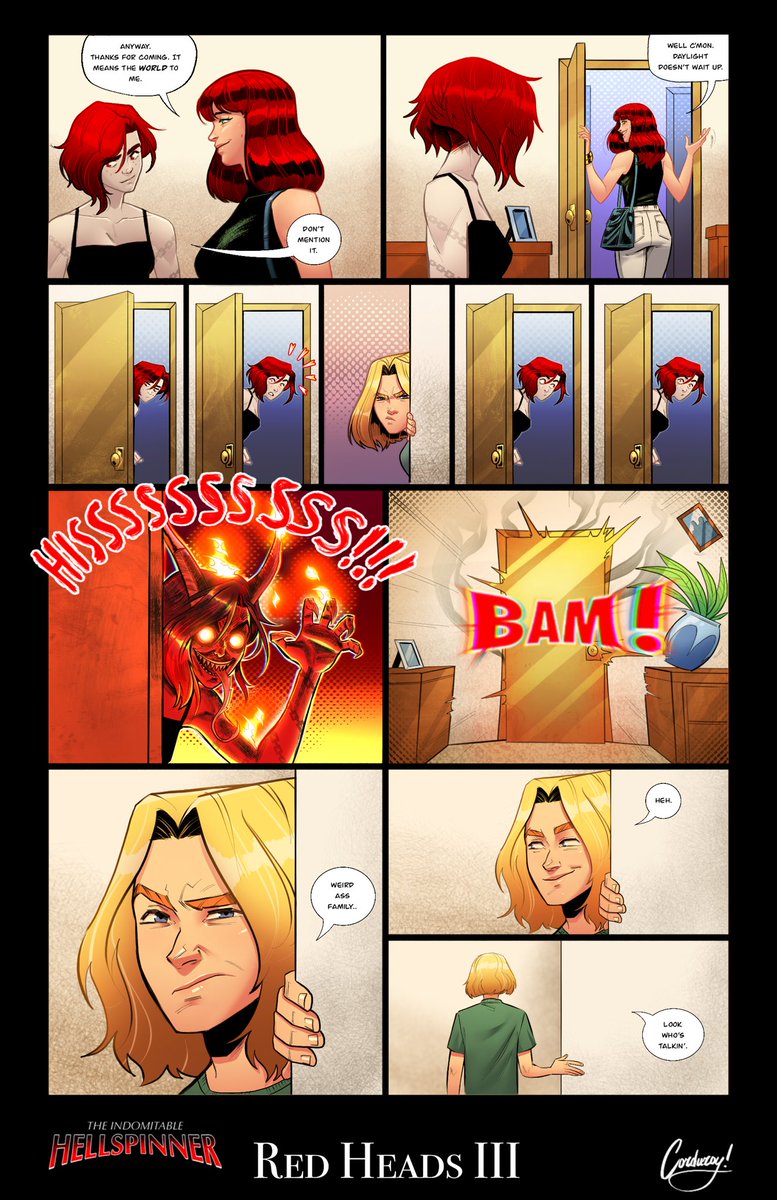 TheCardinalArts's tweet image. The Indomitable #Hellspinner: Red Heads III