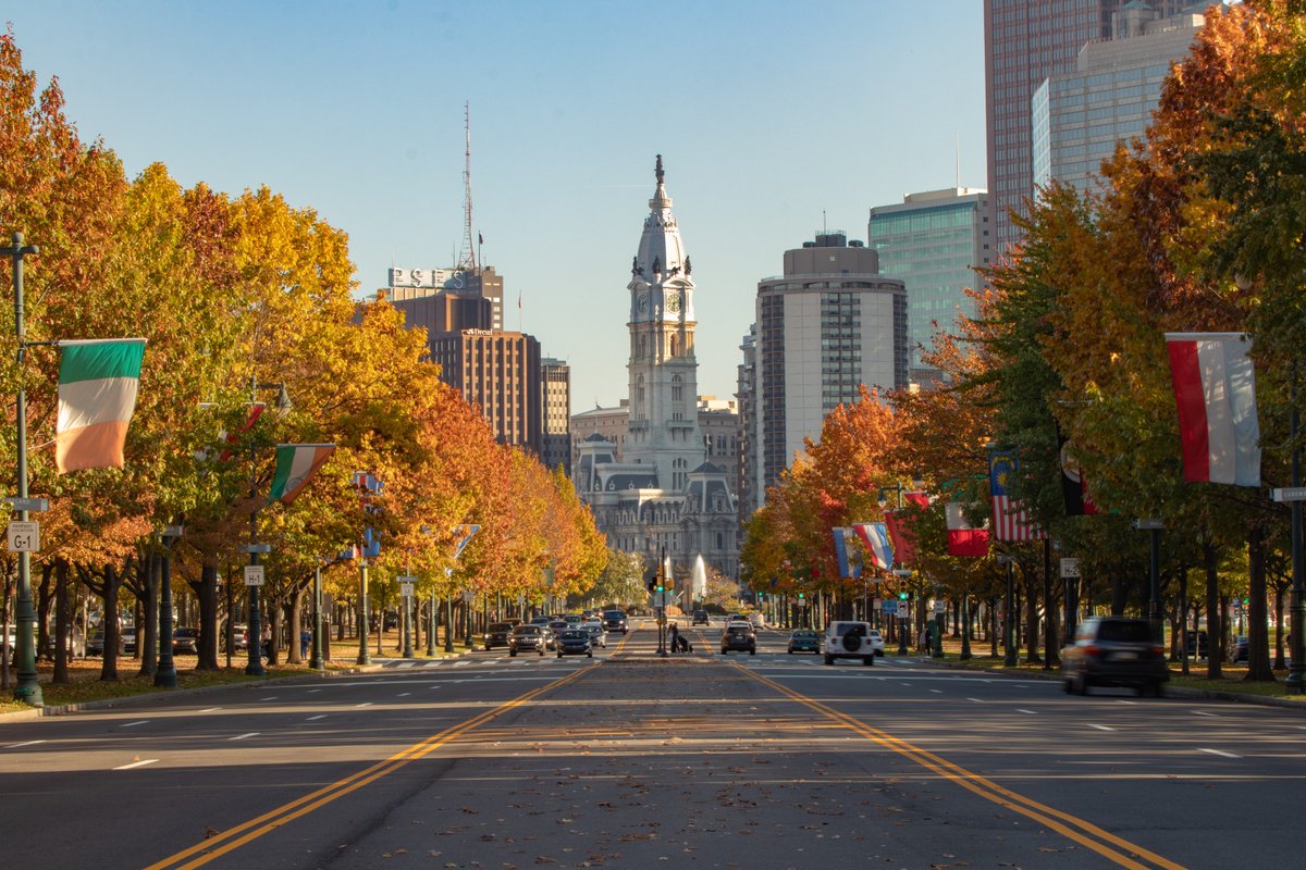 Happy first day of fall, Philly! 🍁