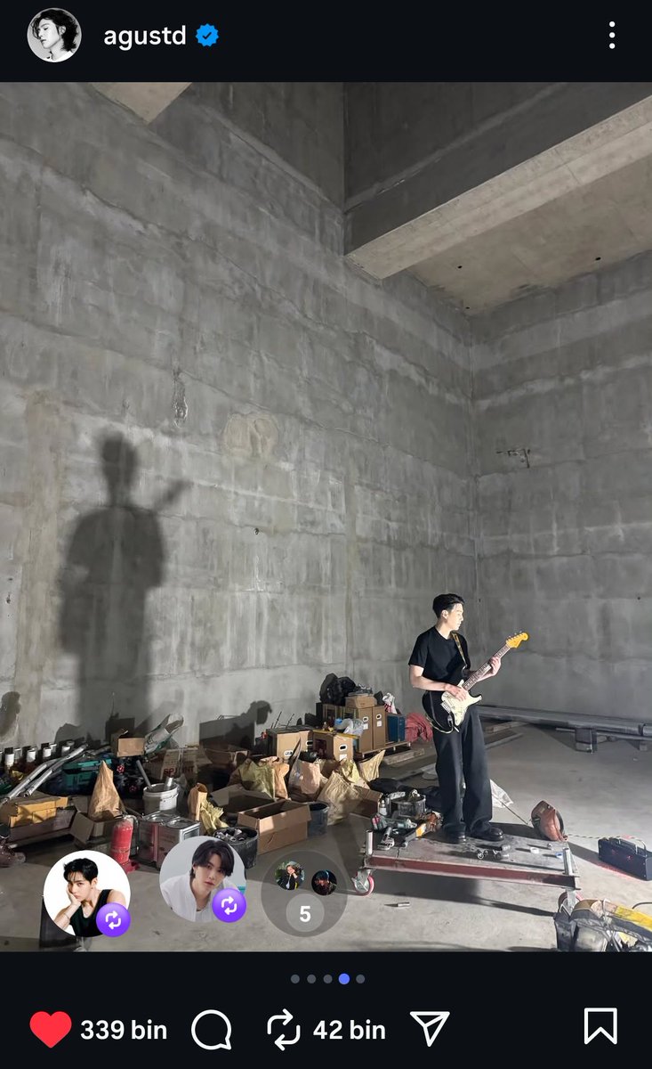 759 GUN SONRA YOONGI INSTAGRAMA POST ATTI 😭😭😭😭