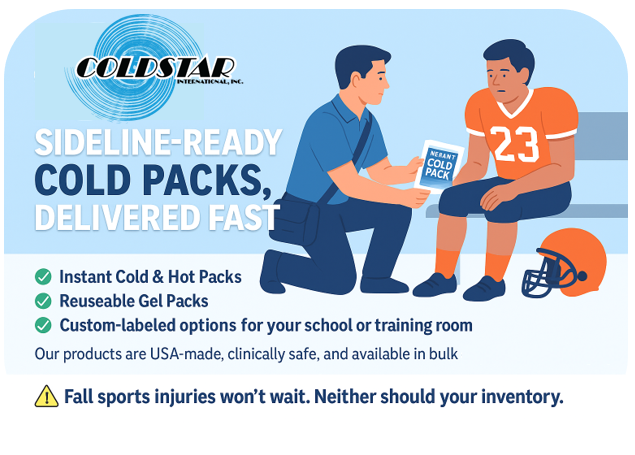 Coldstartweet's tweet photo. All them sports injuries need a nice fast working hot, cold or gel pack. Orders your now at https://t.co/DX6nsba3cR 24/7 365 days a year we are ready for your order. Get your packs today so your injuries are healing tomorrow. https://t.co/AklFacQmaL