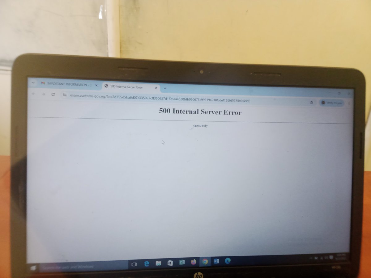 EngrHaliru's tweet image. Dear @CustomsNG 
This is what I have been getting trying to login for the pre- Test
Please help