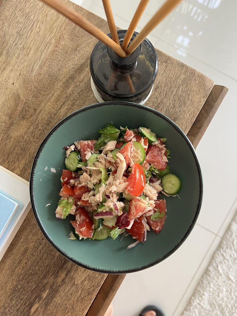 #Monday Tuna Salad perfect for a casual beginning of the week meal! #Foodie #Cooking #GoodVibes