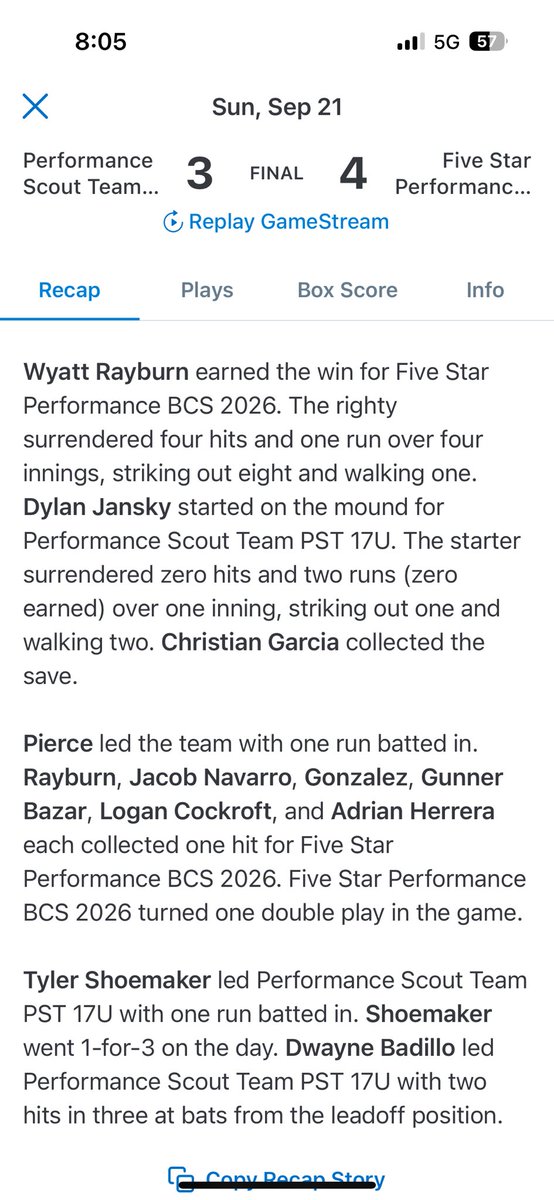 Great weekend of ball. 
Thankful for the pickup opportunity