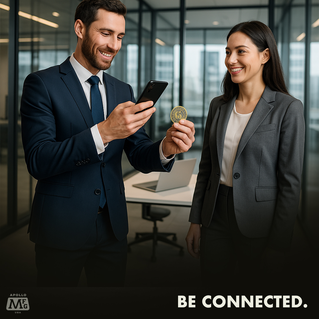 One coin. Endless ways to connect.

Get your 6 Degrees coin now: loom.ly/ypx_MmQ

#sixdegreesofseparation #sixdegrees #qrcode #contactless #businesscard