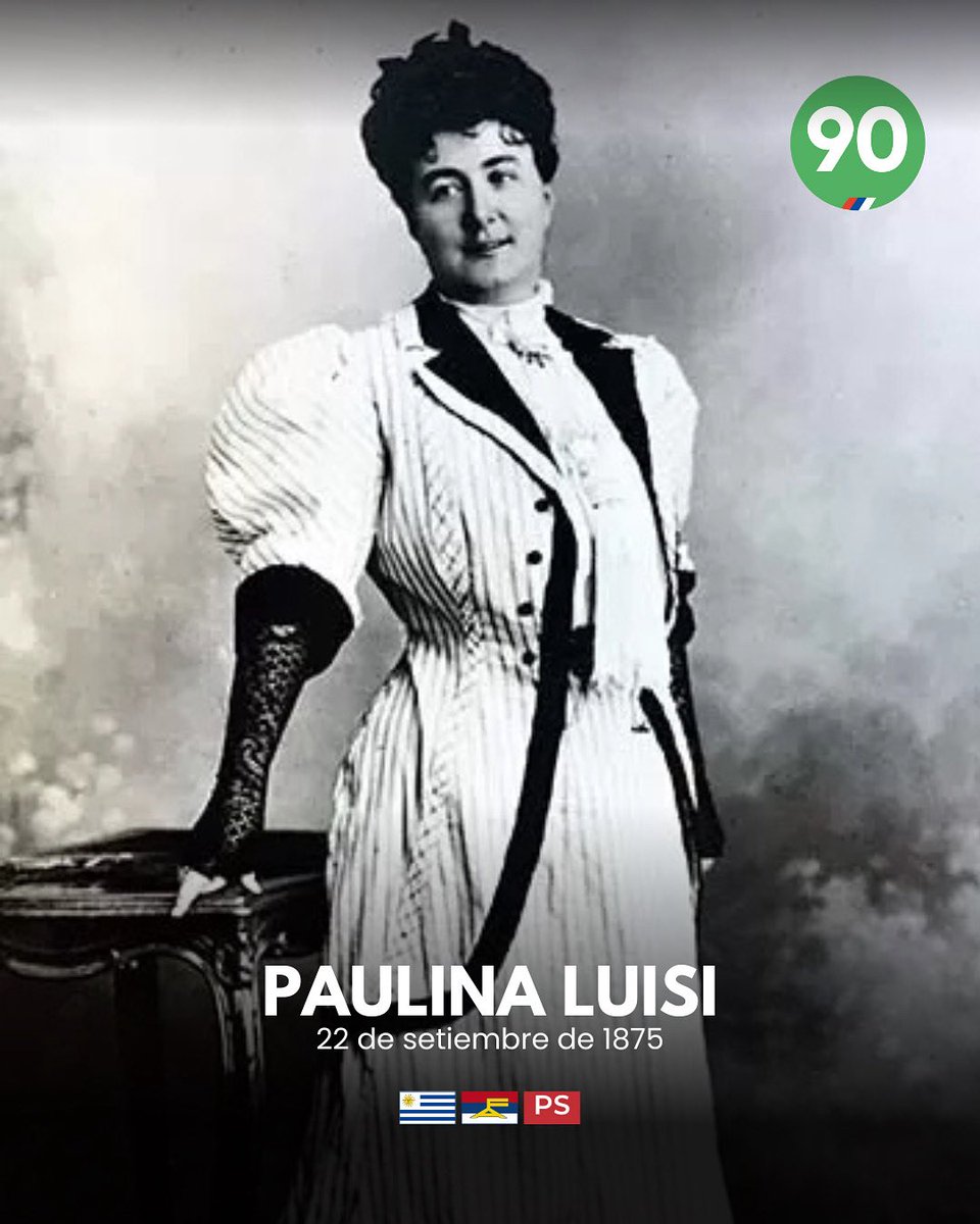🙌🏼 Un día como hoy, en 1875, nacía Paulina Luisi

La primera médica uruguaya y una de las pioneras en la lucha por los derechos de las mujeres en nuestro país y en América Latina.

Paulina no solo rompió barreras en la educación y la ciencia, también fue una referente incansable