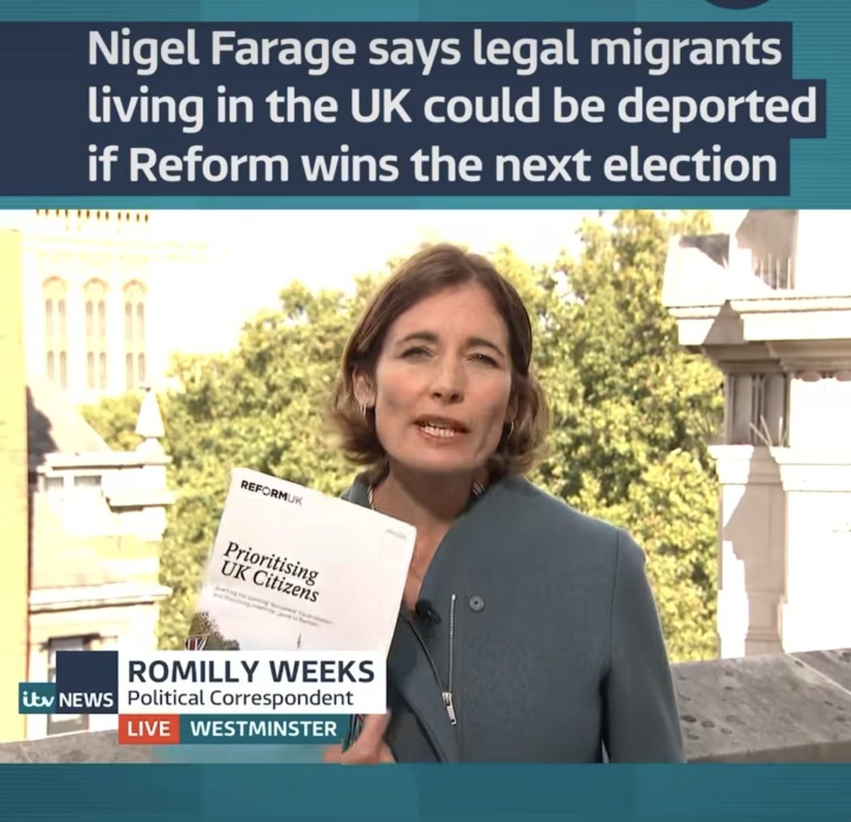 When my family came over from Ireland back in the day, legally, its people like Farage who wanted to send them back.
This is unbritish, unfair and inhumane.

Beware: Reform UK are coming for your friends and neighbours, who are living here and contributing completely *legally*.