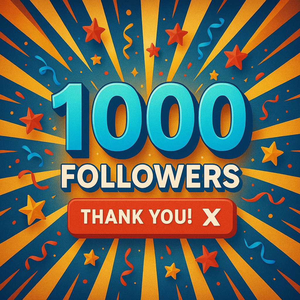 arunkinsights's tweet photo. ๐โจ 1,000 Strong! โจ๐
THANK YOU to each and every one of you for helping me reach this milestone of 1,000 followers ๐๐
#ThankYou #1000Followers #DataAnalytics #DigitalInfovision #Gratitude https://t.co/UmIbKwqpRV