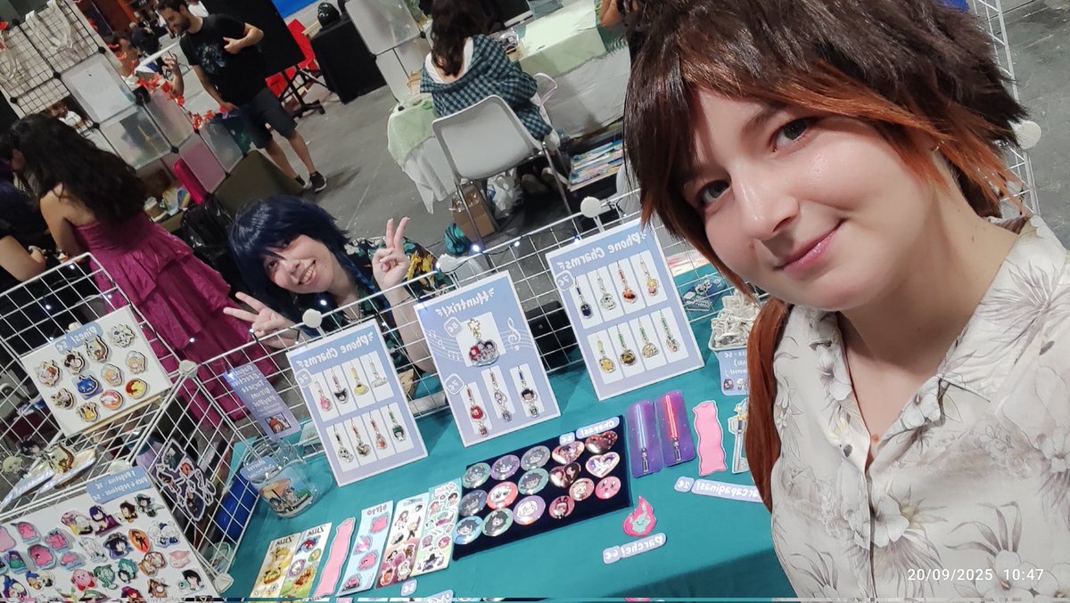 Muchas gracias a todos por todo el amor y apoyo que me habéis dado en esta #JapanWeekend!! Gracias por la oportunidad de estar allí finalmente como artista y mil gracias a <a href="/Kyarivalkyrie/">Kyari Valkyrie 💫</a> por aguantarme tantas horas siendo mi support! Ha sido una maravillosa experiencia 🥹🫶🏻✨