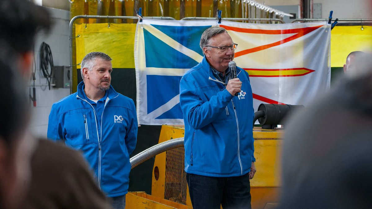 TonyWakehamNL's tweet photo. At DieTrac Technical Institute in Lewisporte today, I reaffirmed our commitment to making life more affordable for all of us.

✅Tuition refunds for graduates who stay, work, and live in our province 

✅ Raising the basic personal exemption to $15,000 – the highest in Atlantic Canada. No one will have to pay provincial income tax on the first $15,000 they earn. 

✅Permanently lowering the provincial gas tax and cancelling the Liberal government’s planned April 1st increase.

Students and staff here told me they want a government that works for all of us. A PC government will deliver.