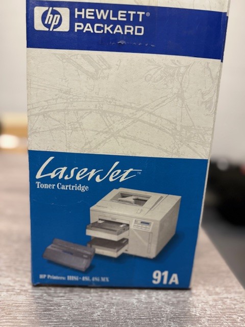 #HP #92291A Original Black 91A Toner For LaserJet IIISi 4Si 4Si MX - ebay.co.uk/itm/1167918562…