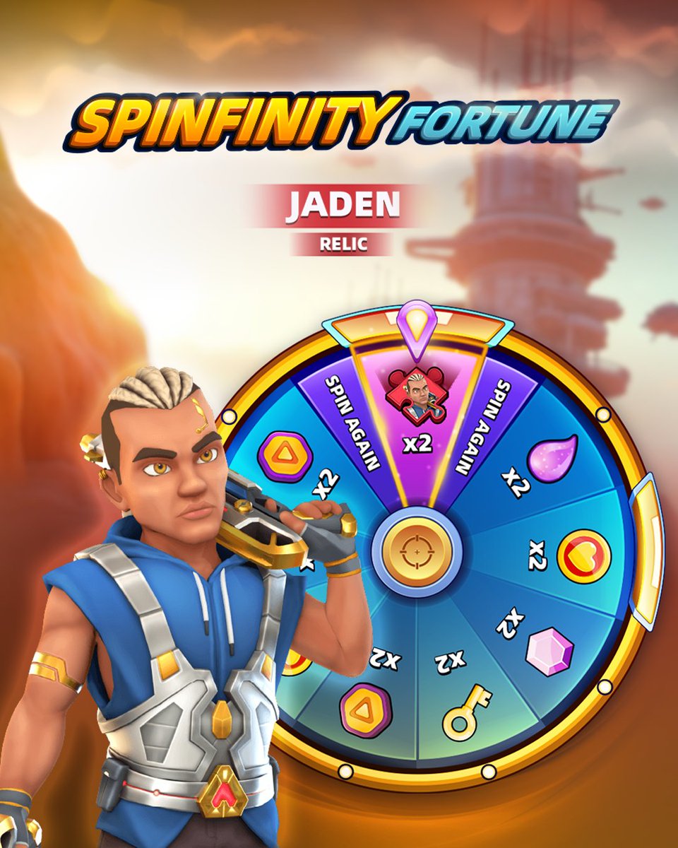 RaidRushTD's tweet image. ✨ Spinfinity returns with a twist — Jaden, the Relic Hero awaits!

Spin your way through rewards and take your shot at unlocking one of the rarest heroes in Raid Rush.
⏳ Don’t wait — event ends soon!

#RaidRush #Spinfinity #RelicHero