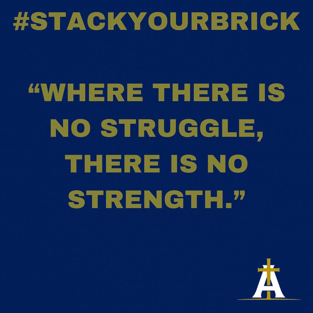 AlthoffFootball's tweet photo. Motivation Monday!  Go Crusaders!
#stackyourbrick

#crusaders @althoffcatholic @tmobile #FN5GL #sweepstakes https://t.co/O86wPsOWzz