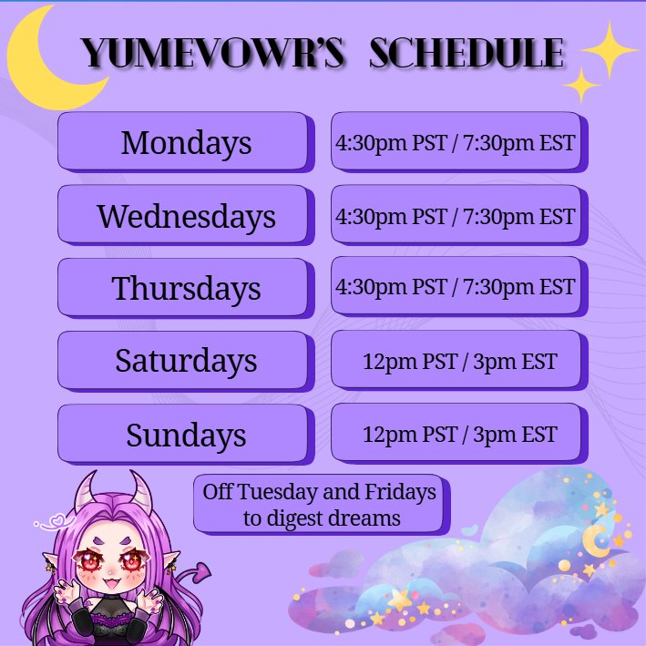 YumeVowr 💭🌙Dream Eater VTuber tweet media