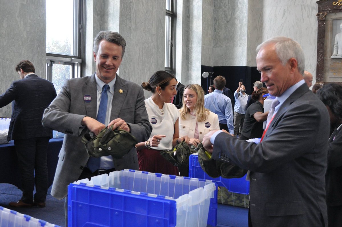 Congressman Ben Cline (@repbencline) on Twitter photo .<a href="/The_USO/">USO</a> has always supported America’s heroes by providing them with a connection to home. 
It was an honor to help pack care packages for our servicemembers, and a pleasure to see my friend <a href="/RepBice/">Rep. Stephanie Bice</a> while doing so! .<a href="/The_USO/">USO</a> has always supported America’s heroes by providing them with a connection to home. 
It was an honor to help pack care packages for our servicemembers, and a pleasure to see my friend <a href="/RepBice/">Rep. Stephanie Bice</a> while doing so!
