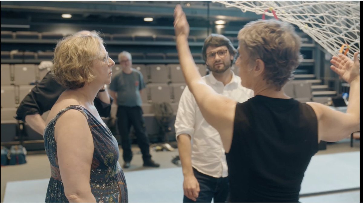 Andrew Sageman-Furnas studies the geometry of nets and he was involved in the research in figuring out the shape changes and implications of how to dance on the nets (imagine trying to stand, let alone *dance*, on a hammock!?).