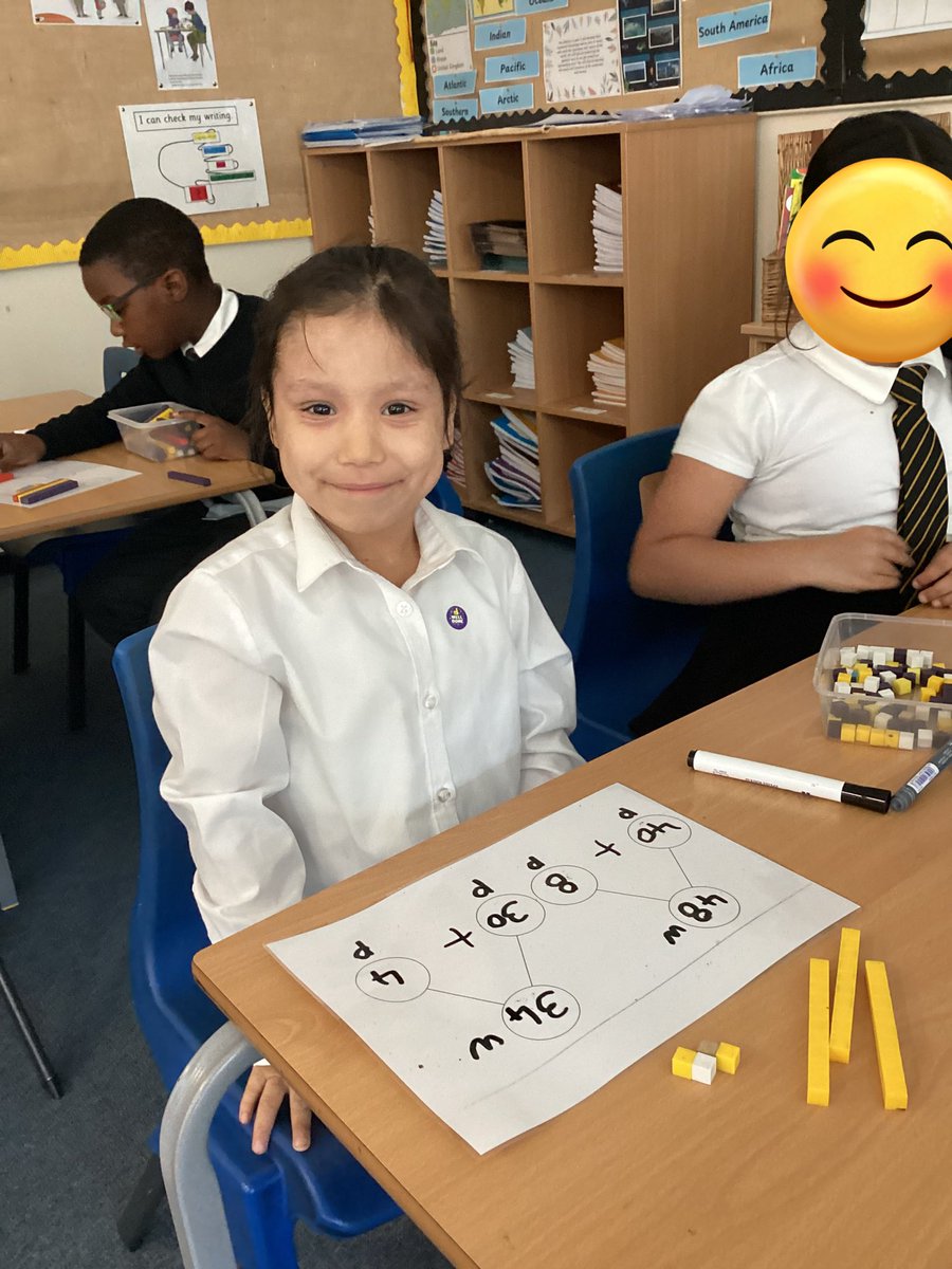 HolyFamilyYear2's tweet image. More practice of partitioning numbers to 100 using PPW models and BaseTen 🔟1️⃣ #Welovemaths #MathsHFB10 #MasteryMaths