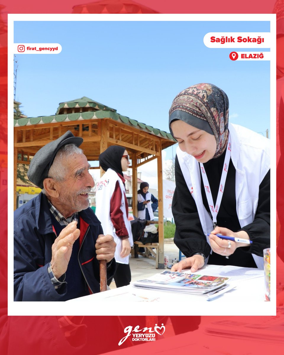 Genç YYD sokakta, sağlık yanımızda! 💪🌸