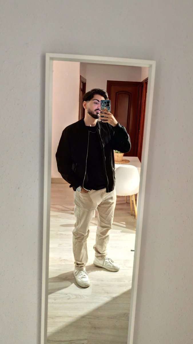 Esta mañana me vi guapo