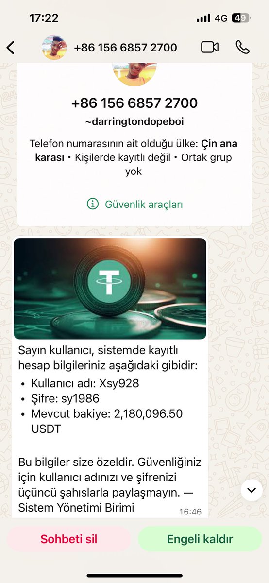 Yeni dolandırıcı şekli 📌 Dikkatli olmak lazım 📍 <a href="/TC_icisleri/">T.C. İçişleri Bakanlığı</a> <a href="/EmniyetGM/">Türk Polis Teşkilatı</a>