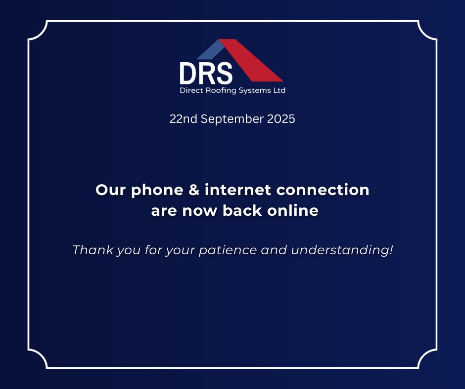 Our phone and internet connection are back online 🤞 Thank you for your patience!