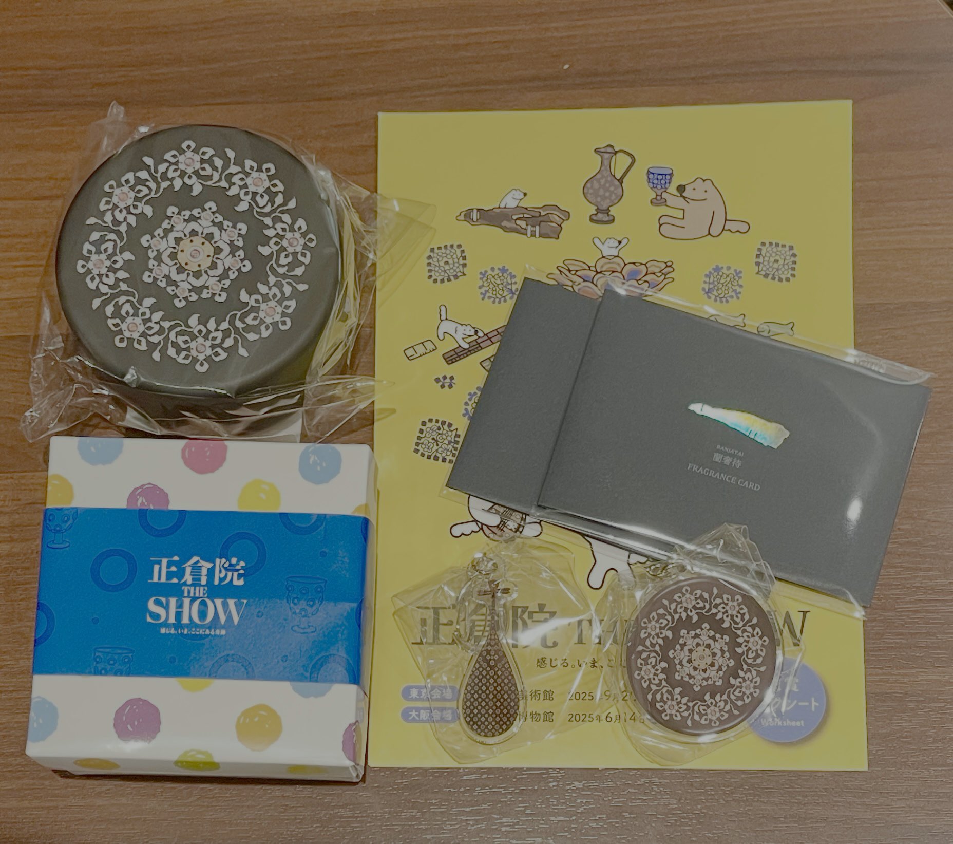 正倉院 THE SHOW 蘭奢待 香りカード カード 東京会場限定で幻の