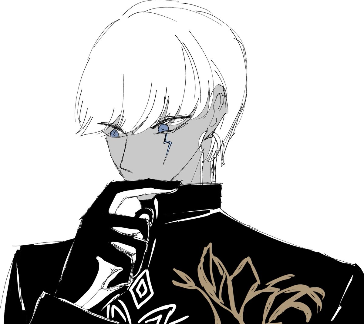 服を描かせないでくださいと思っている