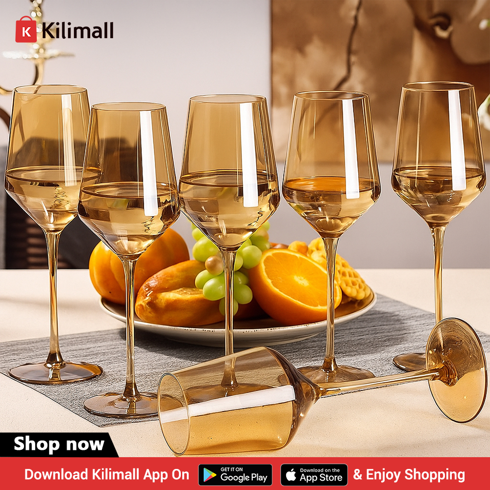 Kilimall's tweet image. Ulionja wine mara ya kwanza ukiwa na miaka ngapi?😁Nyakua hii&amp;gt;&amp;gt; k.kili.co/1ookt set of 6 gold wine glasses na 3,500 bob tu leo!
Download the Kilimall app, use the code 10002539433 to search for it order and we will deliver!🥳
#Kilimall #offer #Wineglass #kitchenupgrade