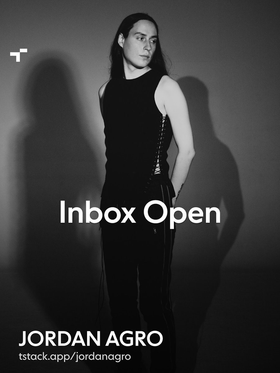 Time to hear some new sounds — inbox open on <a href="/trackstackapp/">Trackstack</a> ✊🏼

Excited to check out what you’ve been working on!

🔗 tstack.app/jordanagro