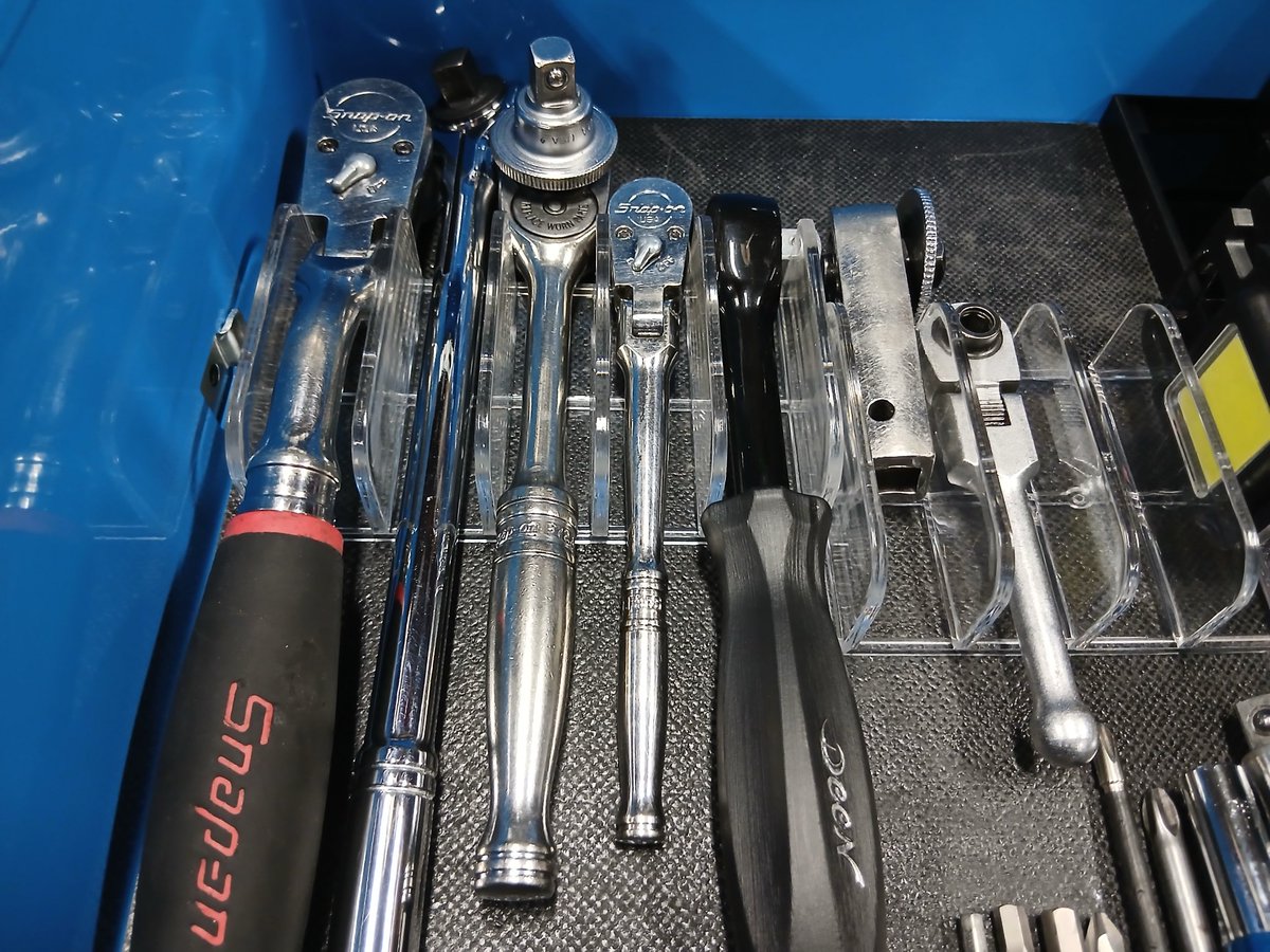 ラチェットハンドルのホルダーにいい感じで使える　#工具収納