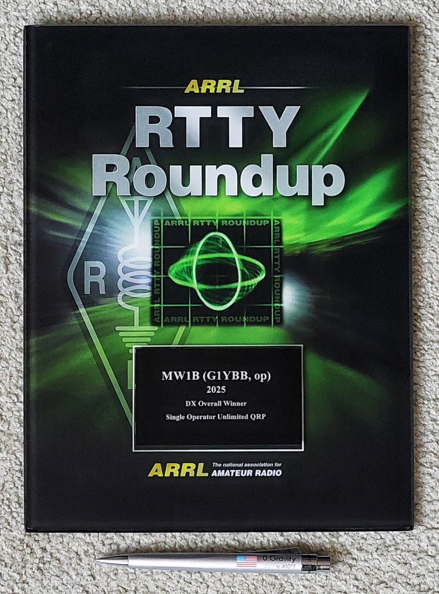 Postie brought me another pressie from the #ARRL #RTTY #RoundUP 2025