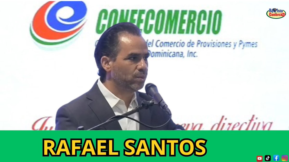 🎤RAFAEL SANTOS. Juramentación Directiva de #Confecomercio dlvr.it/TND9zY