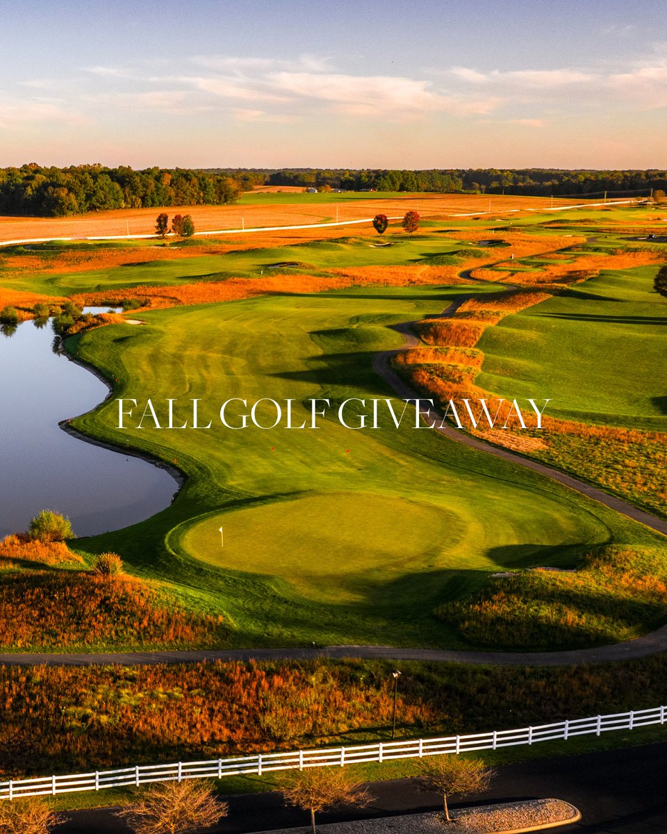 YOUR CHANCE TO WIN!

Enter our Golf Giveaway for your chance to win a round of golf for you and three guests at Chariot Run!

Submit your entry by September 30th and share with your golf crew to boost your chances of winning! Limited to one entry per person. Good luck!