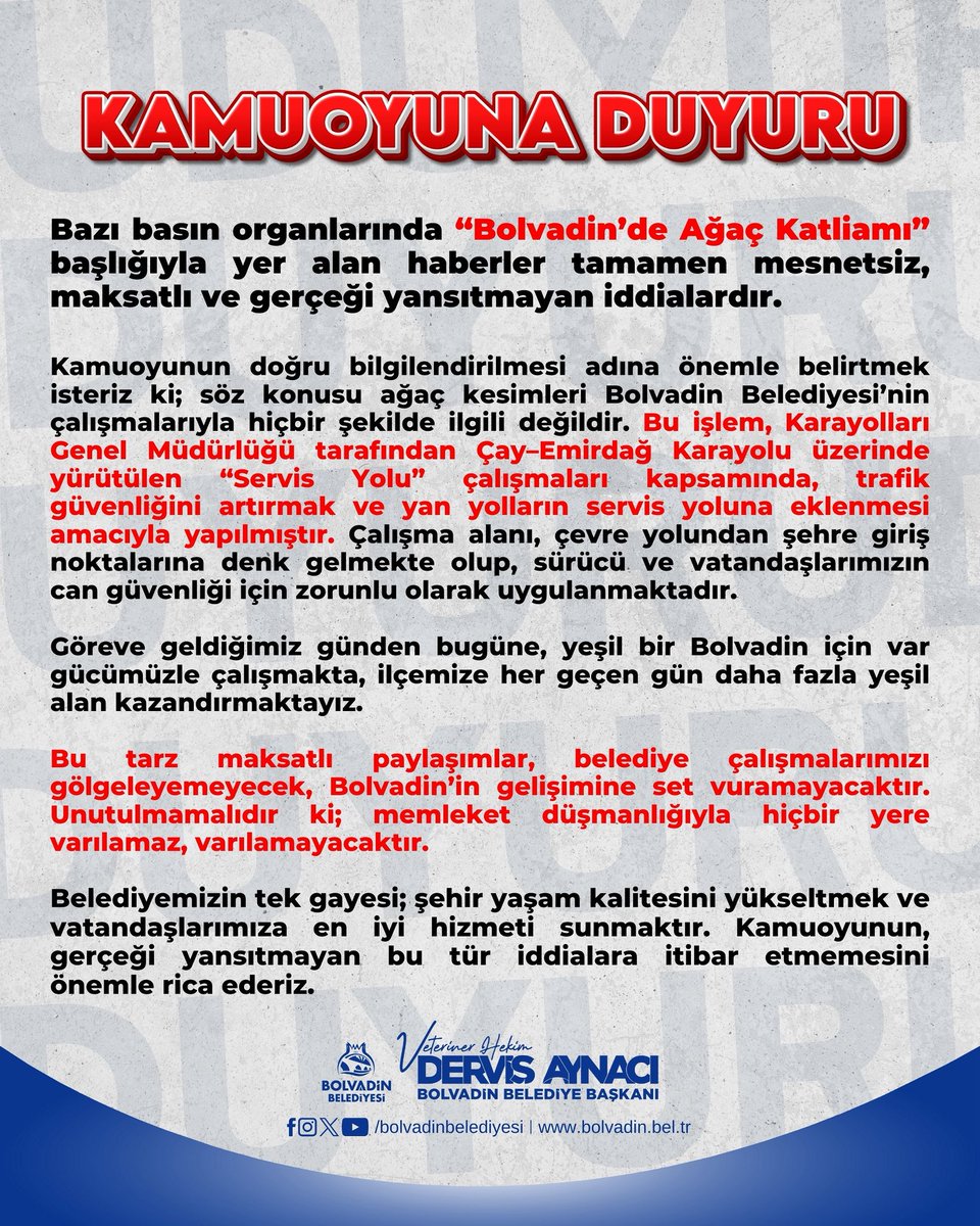 Bolvadin Belediyesi 🇹🇷 (@bolvadinbld) on Twitter photo 