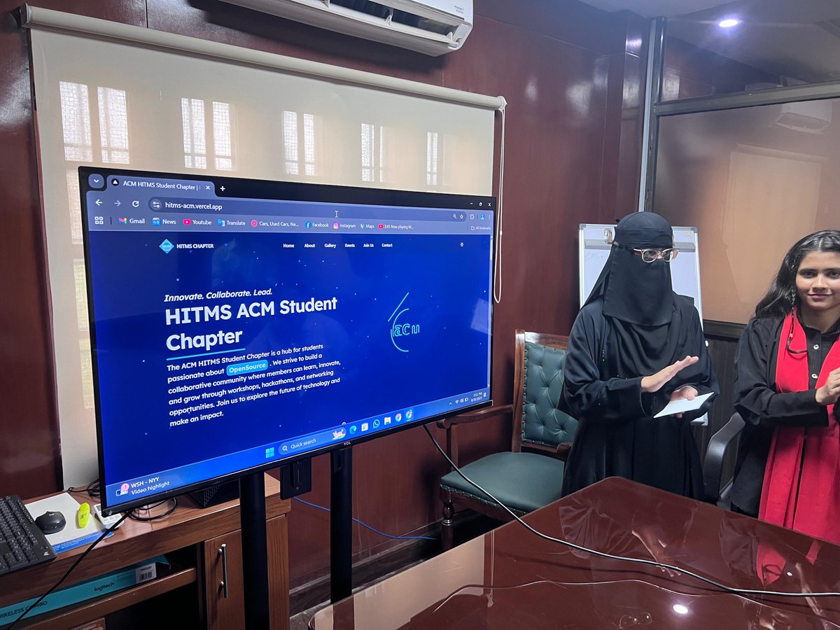 Hitmsacmchapter's tweet image. HITMS ACM Student Chapter officially launched 🎉 With Rector Prof. Saeed Uddin & Dr. Adnan, we marked the oath ceremony. A new journey begins—where innovation meets collaboration & every idea finds its voice. #ACMSTUDENTCHAPTER #HITMS #TechLeadership #InnovationUnleashed