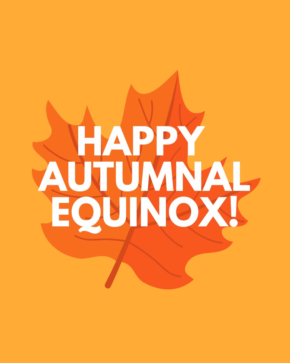 Happy First Day of Fall! Watch this video to learn more about the autumnal equinox.🍁☀️🌎

youtube.com/watch?v=CSs8K_…