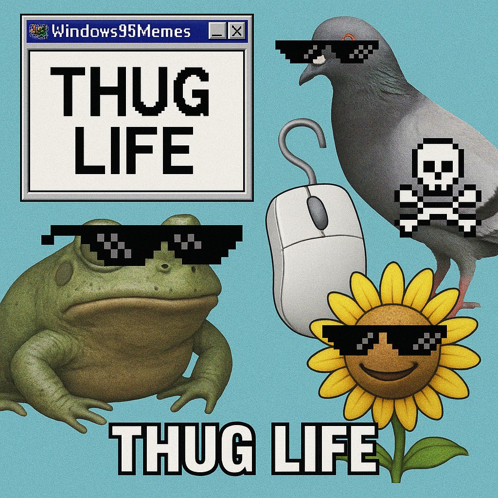 Don't let your memes stay dreams.

Thug Life