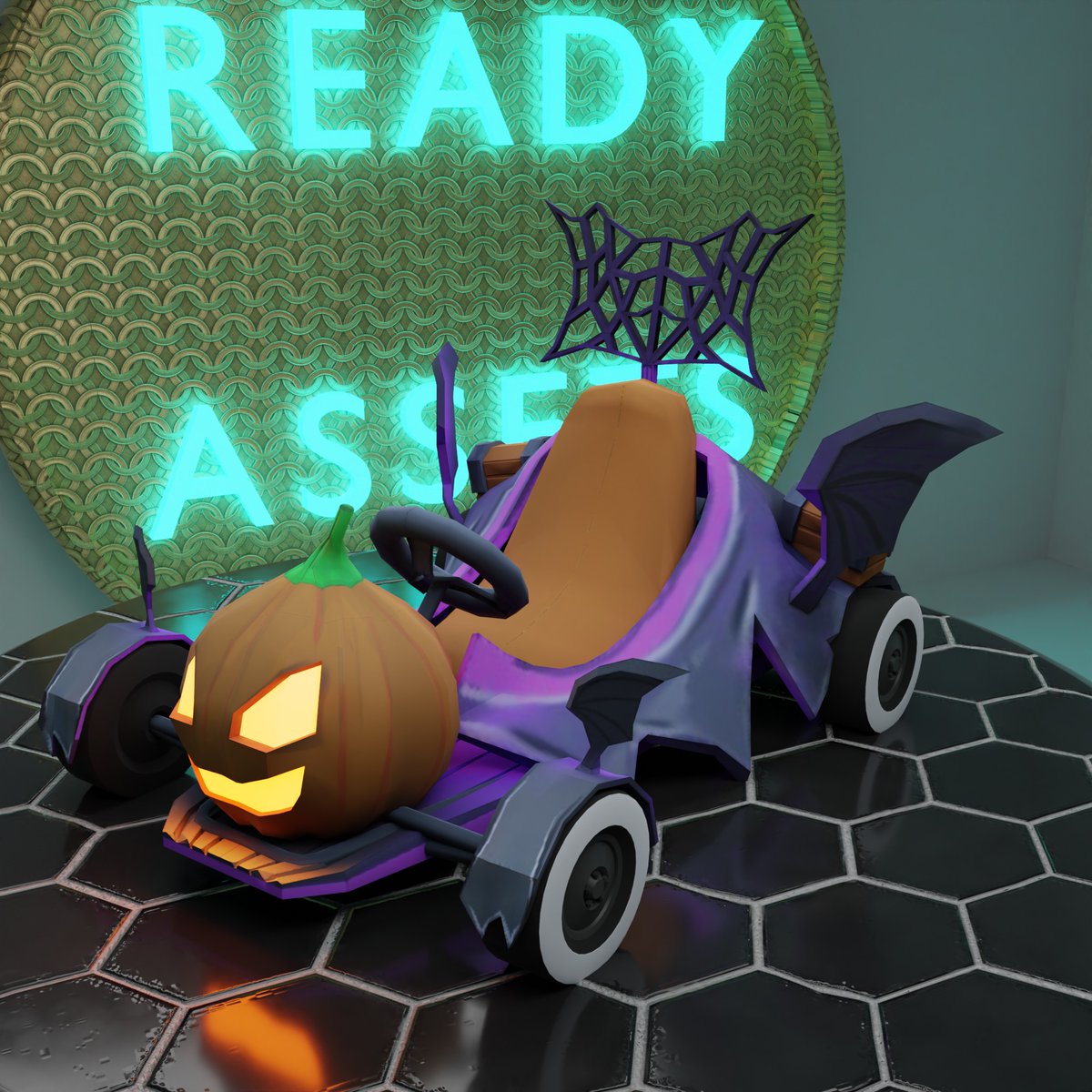 masccgi's tweet image. Selection of Go-karts racing @UplandMe

#ReadyAssets #UplandMe 
#Gokarts #Halloween 🎃