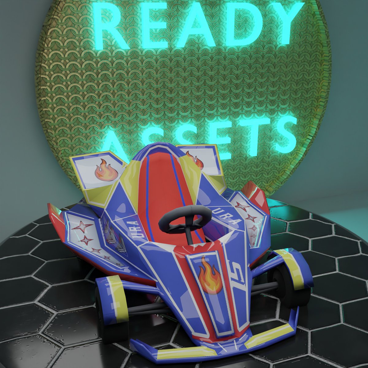 masccgi's tweet image. Selection of Go-karts racing @UplandMe

#ReadyAssets #UplandMe 
#Gokarts #Halloween 🎃