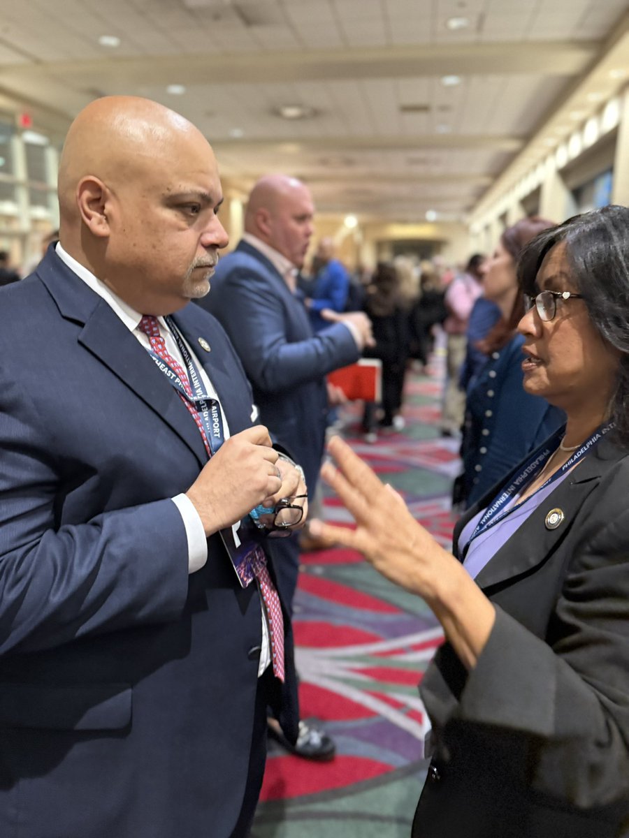 I had the honor of attending the State of the Airport address at the Pennsylvania Convention Center. We heard key updates on current operations, future projects, and the airport’s impact on our city’s economy and global connectivity. 
#stateoftheairport #cmahmad