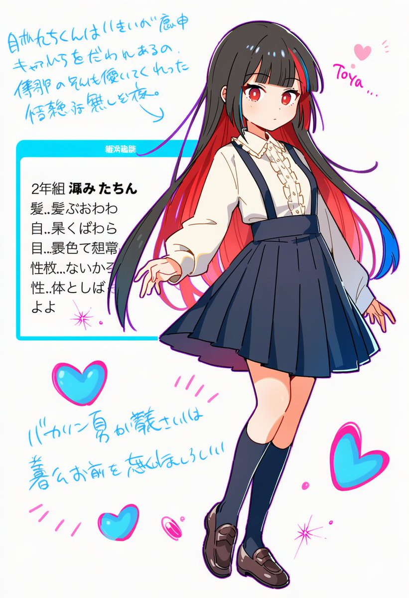 使えるかもしれないプロンプト(NovelAI V4.5 Full) ｢character profile