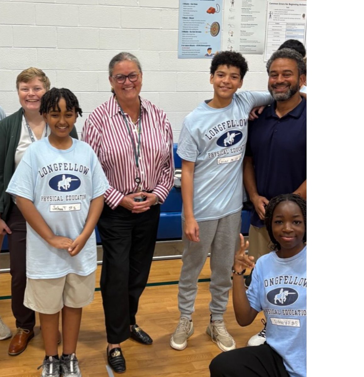 LongfellowMS (@longfellowfcps) on Twitter photo We had a special guest on Tuesday morning. Dr. Reid came to visit Longfellow! While she was here, Dr. Reid observed various classes and even learned how to shoot an arrow in PE class! Thank you for coming by, Dr. Reid! <a href="/fcpsnews/">Fairfax Schools π</a> We had a special guest on Tuesday morning. Dr. Reid came to visit Longfellow! While she was here, Dr. Reid observed various classes and even learned how to shoot an arrow in PE class! Thank you for coming by, Dr. Reid! <a href="/fcpsnews/">Fairfax Schools π</a>