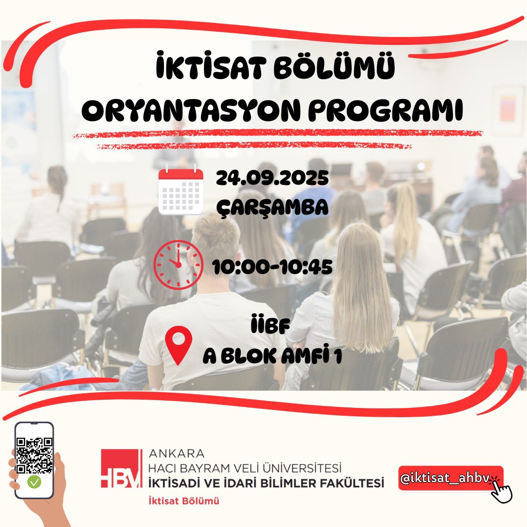 HBV İİBF İktisat Bölümü oryantasyon programı 💐