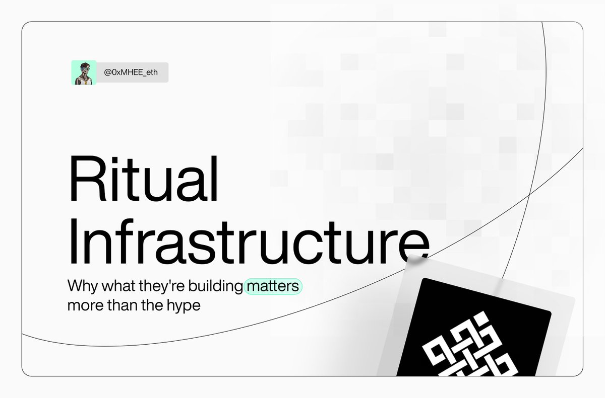 0xMHEE's tweet image. Ritual Infra Breakdown: Why What They&apos;re Building Matters More Than Hype

Infra is the backbone. If infrastructure sucks, nothing built on it holds up.

➼ Heterogeneous Compute

Ritual is building native heterogeneous compute, meaning different kinds of compute (not just…