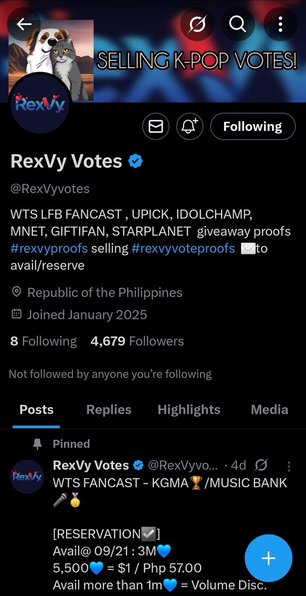 aespaNingningPH's tweet image. RT DEAL for NINGNING 🦋
🏆 5k Hearts on #Fancast for every 100 proofs! 🔥
RULES:
- Follow @RexVyvotes
- RT & Like @RexVyvotes pinned twt
- RT & Like this tweet
@aespa_official
#aespa #에스파 #NINGNING #닝닝
#宁宁
