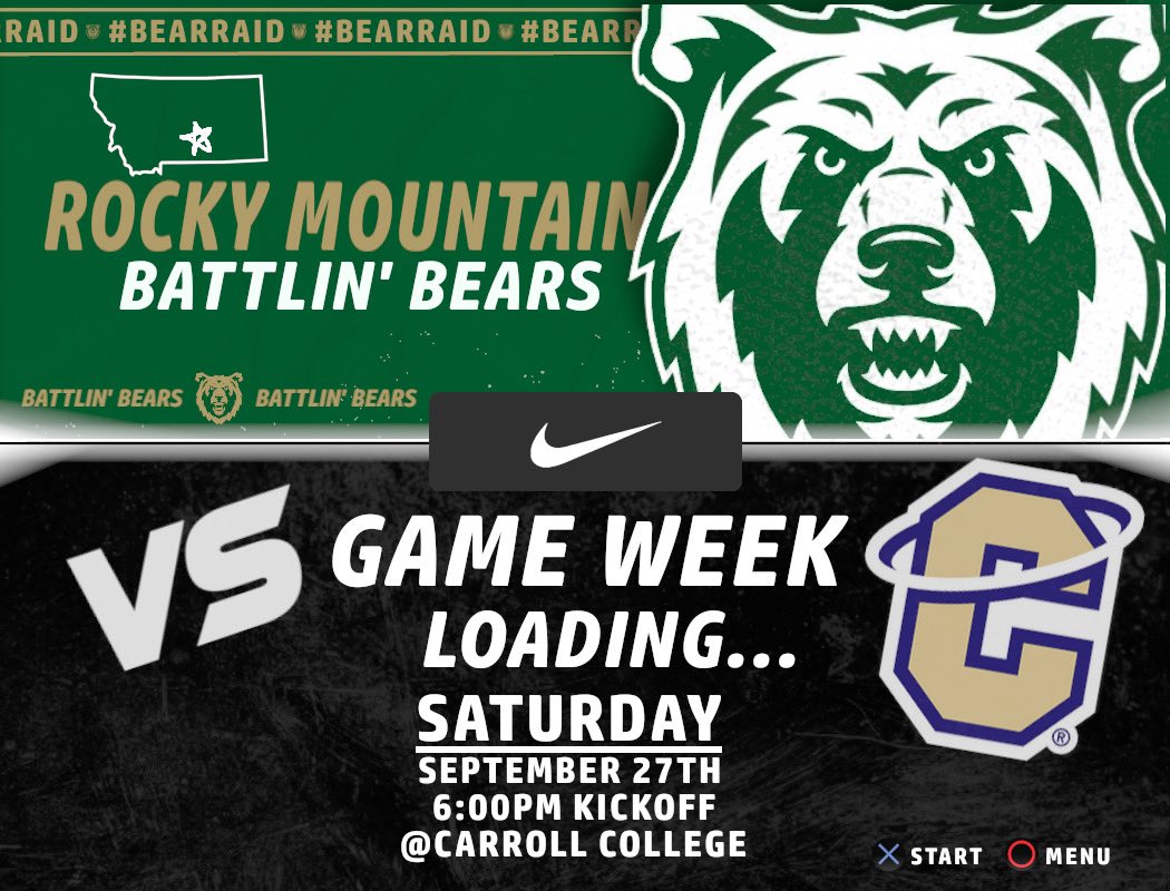 It’s Game Week!! 🐻
#BearRaid