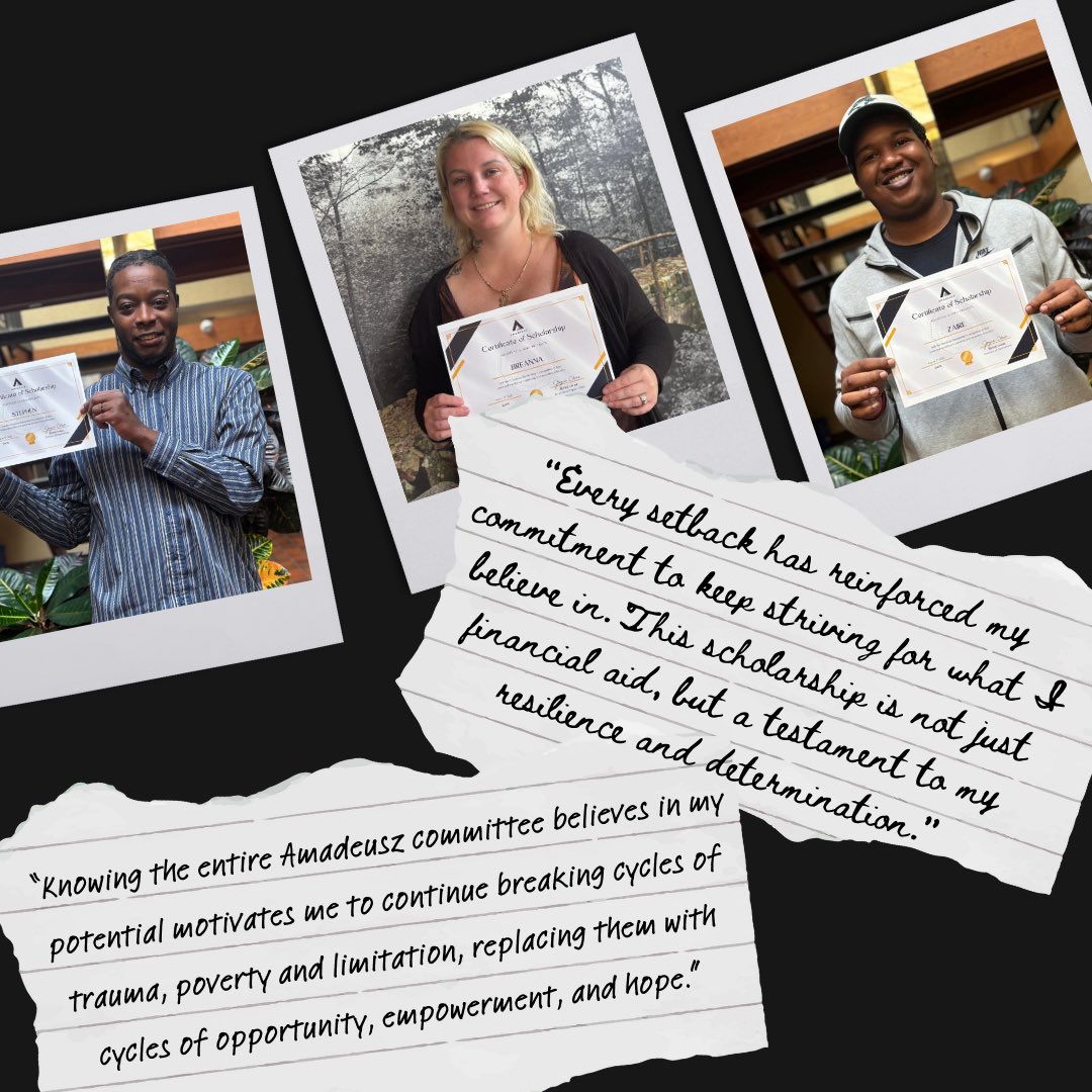 The 2025 Amadeusz Scholarship Report is now live on our website: amadeusz.ca/scholarship 

This year, 10 incredible young people received the Amadeusz Scholarship, and in this report, they share the impact it will have on their educational journey. 💡